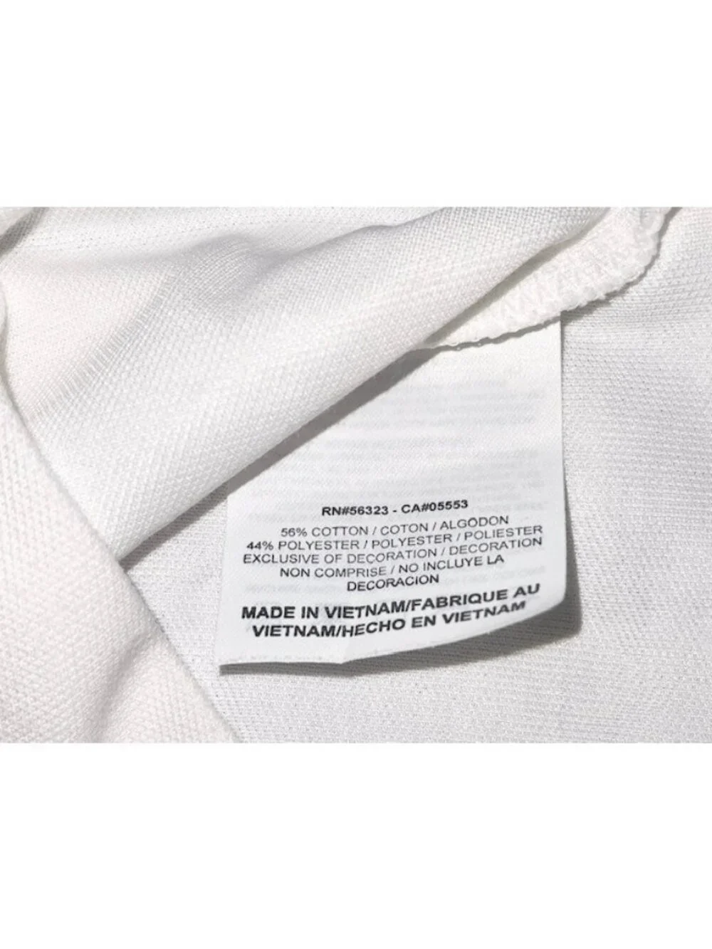 Nike Golf Dri-FIT USTA Billie Jean King Tennis Center Polo Womens Small White B